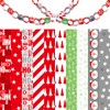 MIAHART 300Pcs Merry Christmas Paper Chains Festive Craft Paper Links