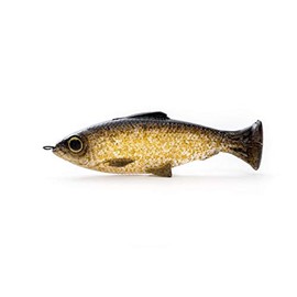 Savage Gear Pulse Tail Baitfish 4' 2+1 LB Black and Gold