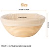Banneton Bread Proofing Basket Set of 4PCS 9 Inch Round