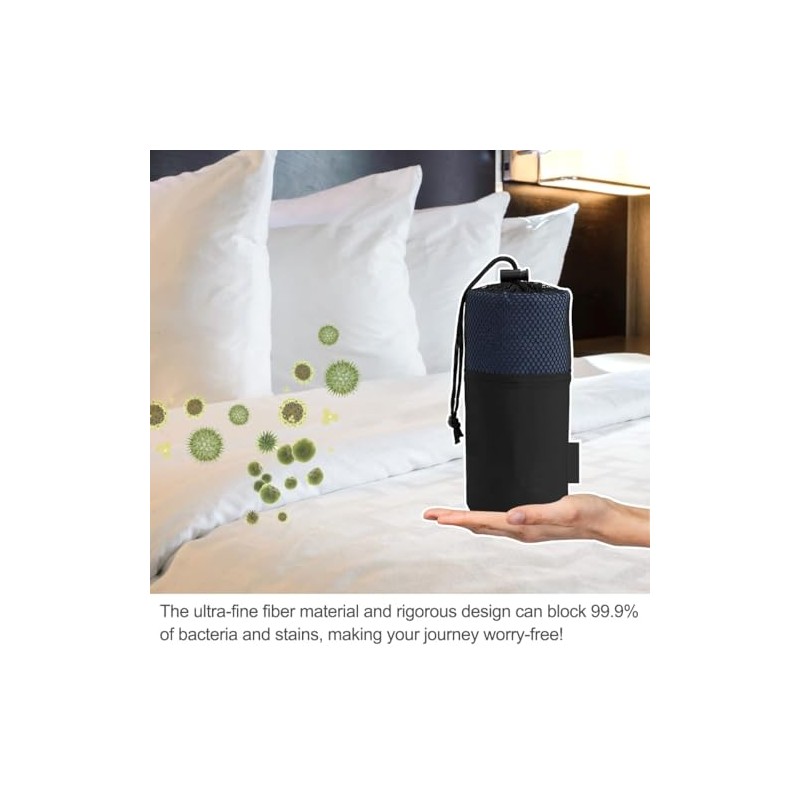Ultralight Travel Sleeping Bag with Pillow Compartment