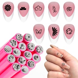 XEAOHESY 15 Pieces Nail Art Stamp Pen Set Nail Stamping Pens Nail Stamp Tool Nail Art Stamps for Women