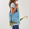 CafePress Lighthouse2 Polyester Tote Bag 16"x16"