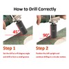 DAMO 1-1/4 inch Diamond Core Drill Bit for Porcelain, Ceramic,