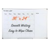 36 X 24 Inches Magnetic Dry Erase Calendar Board Monthly