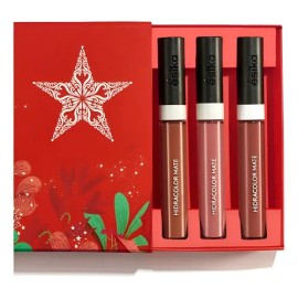 Ésika Set Labiales Hidracolor Mate Nude X3 Edl Navidad                                                                                                