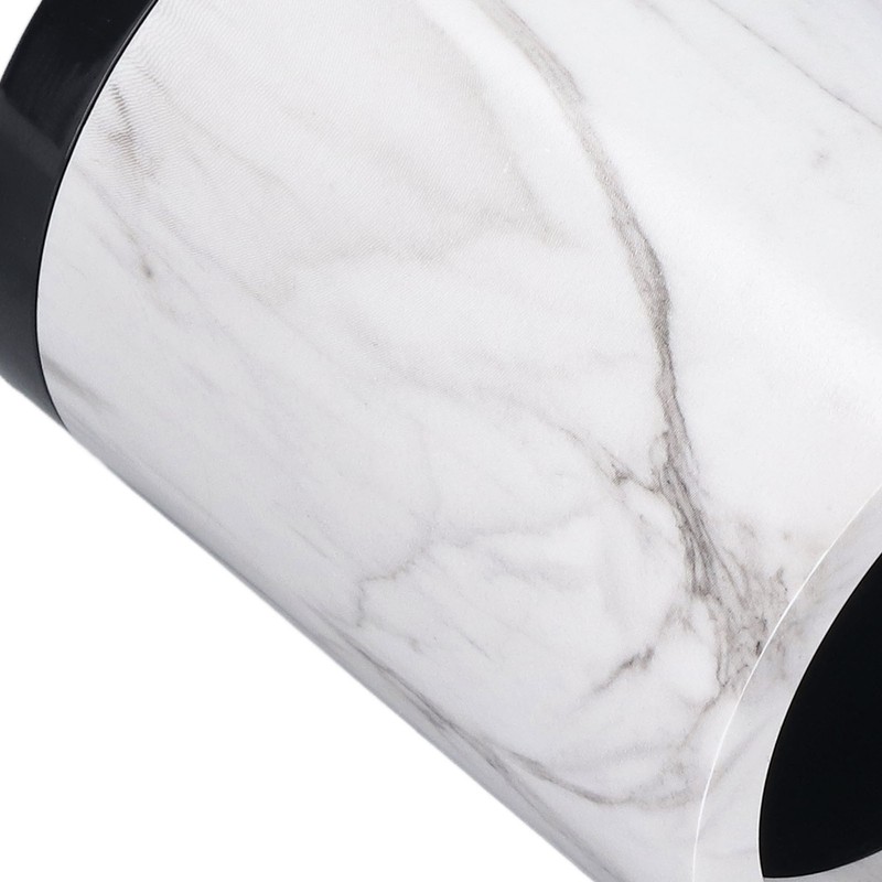 Marble Pattern Pen Holder Beautiful Marble Pattern Anti Slip ABS