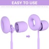 Cordón Para Tapones Para Los Oídos [2 Piezas] Con Cable