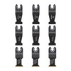 WETOOLPLUS 9 Pack Oscillating Multitool End Cut Blades with Universal