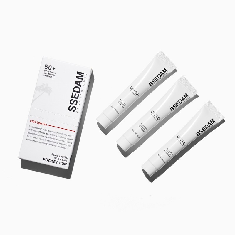 Cedam Real Lacto Lactobacillus Sun Cream 20gx3 Hypoallergenic Daily Tone-up