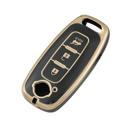 Kinotaka TPU Key Case for Nissan Cars X-Trail T33 / Sakura B6 Series / Aria (ARIYA B6 Series) / New Serena Key Cover, Black