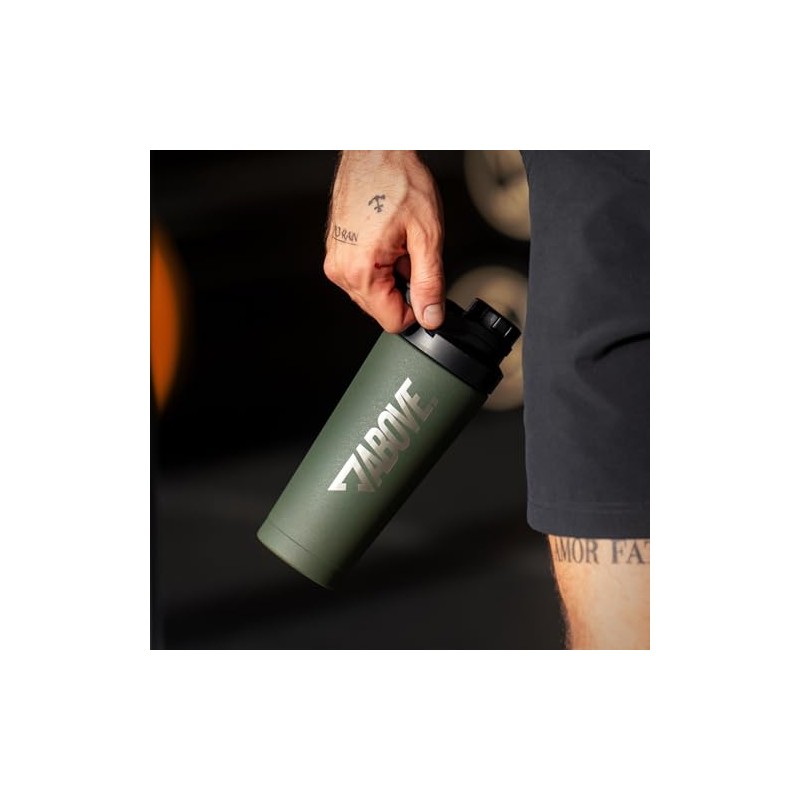 ABOVE. Protein Shaker Stainless Steel 750 ml - BPA Free