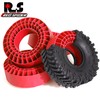 REDSPIDER 1.9 Crawler Tires(4PCS) Mud 1.9 Tires OD 4.72" with