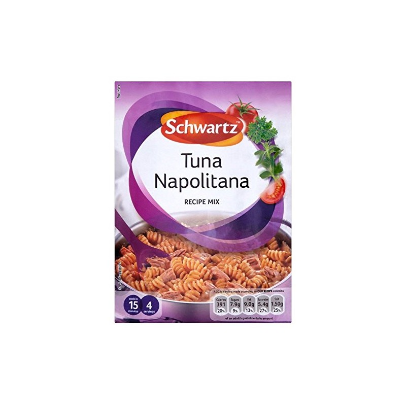 Schwartz Tuna Napolitana Recipe Mix (30g) - Pack of 6