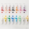 Pentel Efu Watercolor Paints WFC2-15, in Poly Tube, 15 Colors