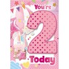 Sensations / Xpress Yourself you're 2 Today Happy Birthday Card