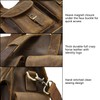 BRASS TACKS Leathercraft Men Genuine Leather Messenger Bag Laptop Briefcase