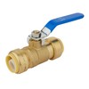EFIELD Push-Fit 1/2" X/“1/2" Full Port Ball Valve With A