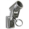 Bimini Joint with Locking Pin for Round Tube Diameter 25 mm Stainless Steel V4A 1 Piece A4 AISI 316 Boat Railing AISI316 Bimini