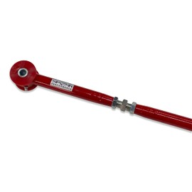 Spohn D09-1500-104R Adjustable Rear Panhard Track Bar with Polyurethane Bushings for 2009-2022 Dodge Ram 1500 Trucks (Red)