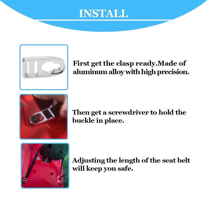 gtpartes - Clip de hebilla de repuesto para correa de