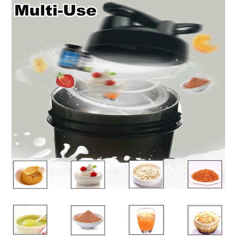 KANGSIT Protein Shaker Bottle with Mixing Ball, BPA- and DEHP-free,