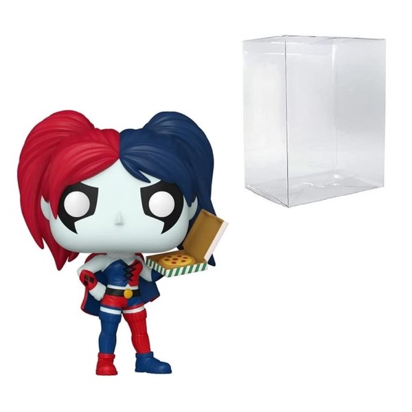 POP! Heroes: DC Harley Quinn with Pizza #452 Exclusive Bundled