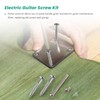Dovhmoh 204 Pcs Guitar Screw Kit Set of 9 with