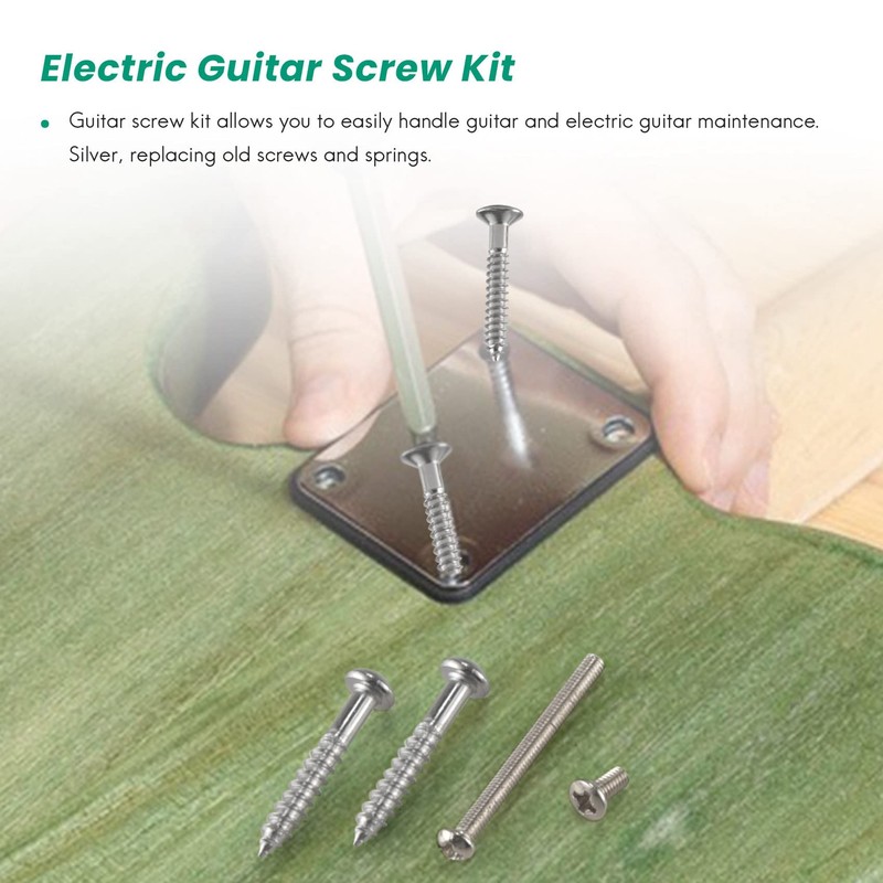 Dovhmoh 204 Pcs Guitar Screw Kit Set of 9 with