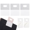 ZAAWUUT 10 Pack Adhesive Picture Hangers,Plastic Photo Hanging Holder,No Hole