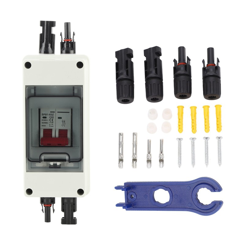 Solar Disconnect Switch Mini Circuit Breaker with IP65 Waterproof Distribution