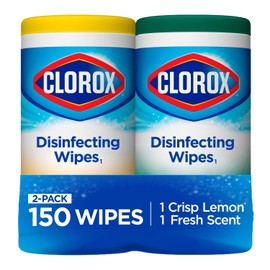 Clorox, Bleach Free Wipe, 75 Count, Pack of 2
