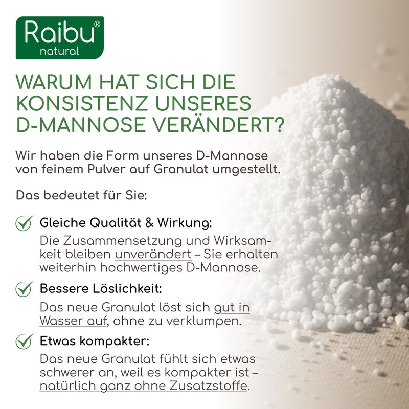 D-Mannose Powder 250 g - D Mannose Powder Bottled in