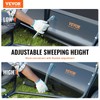 VEVOR Tow Behind Lawn Sweeper, Pull Behind Lawn Sweeper 50",
