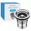 Bächlein Pop-Up Drain Fitting for the Sink, Diameter 70 mm