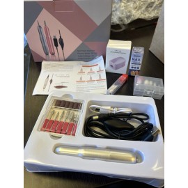 Unbranded Nail Polish Machine Toe Nail Grinder With Mini LED Manicure Pedicure Electric