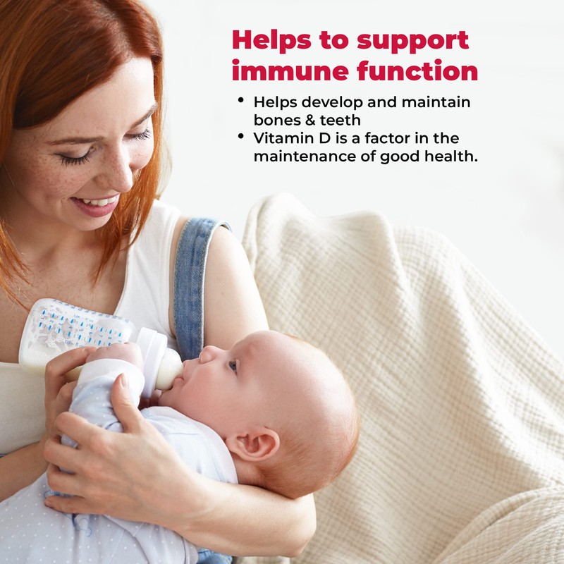 Wampole Adorable Vitamin D drops 1000 IU – Helps Support