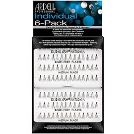 Ardell Ardell 6 pack knot-free flares individuals medium black