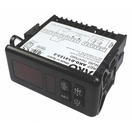 AKO D14123-2 230V Commercial Refrigerator Thermostat | All-purpose Programmable Thermostat, Digital Replacement Thermostat, Digital Controller Temperature for Refrigerator, Coolers, Incubators, etc.