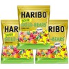 Haribo Sour Gold-Bears Gummi Candy Set of 3 3.6 oz