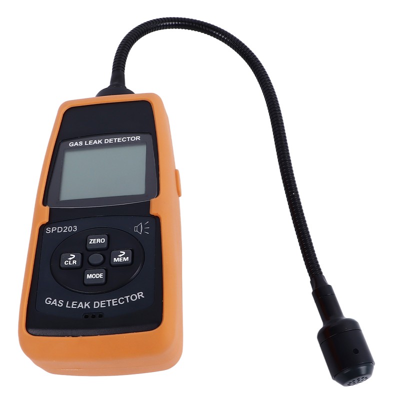 Combustible Gas Leak Detector LCD Digital Gas Leakage Audible Visual