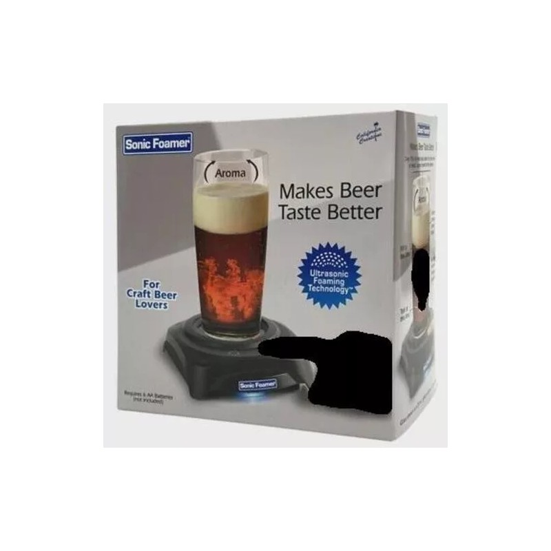 Sonic Foamer Beer Aerator - Sonic Foamer Uses Sound Waves