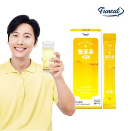 furnit Funnit Moisture Recharge Ring For You Lemon Flavor 1 box x 10 packets (total of 10 packets) / 퍼니트 수분충전 링포유 레몬맛 1박스 x 10포 (총 10포)