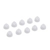 10pcs Sound Amplifier Open Domes Single Layer Washable Reusable Silicone