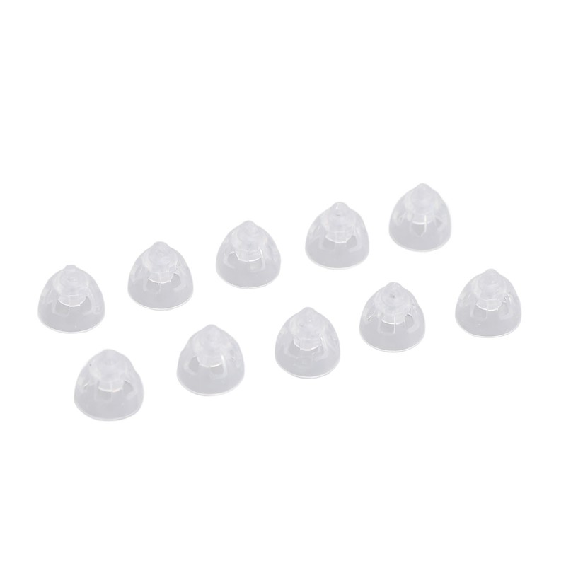 10pcs Sound Amplifier Open Domes Single Layer Washable Reusable Silicone
