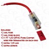 GP Audio 200 AMP ANL Fuse Holder INLINE Block BATTERY