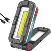 SUNREI LED Rechargeable Magnetic Work Lights, 1000 Lumens, Magnetic Base