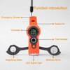 Emergency Survival Function Whistle, Outdoor Multifunctional Tool Safety Whistle with