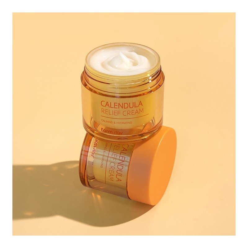 [Moisturizing power UP] Vegan Hypoallergenic daily calendula cream / [수분보습력UP]
