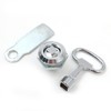 Hsthe Sea 8 Pieces Square Lock Zinc Alloy Cabinet Door