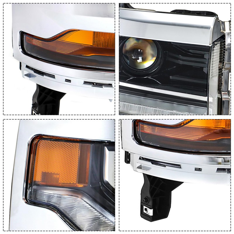 labwork Headlight Assembly, Compatible Replacement for 2016-2019 Chevy Silverado 1500